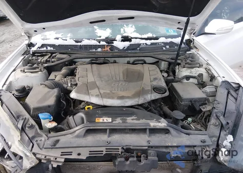 2013 Hyundai Genesis 3.8 Track z USA, uszkodzony, nr VIN KMHHU6KJ6DU083265